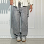 BIANCA JEANS BALLOON CON EFECTO BRILLO