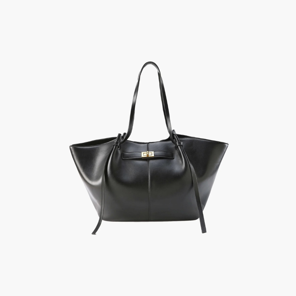 SERENA BOLSO SHOPPER ESTRUCTURADO CON DETALLE METÁLICO