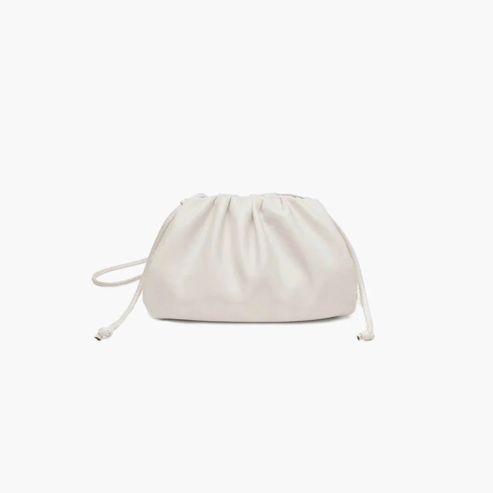 NEREIDA BOLSO TIPO POUCH FRUNCIDO