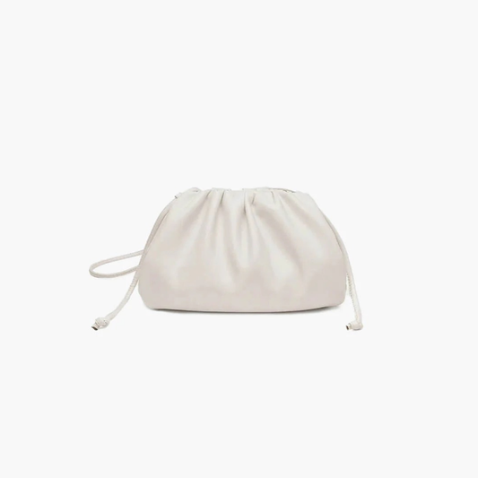 NEREIDA BOLSO TIPO POUCH FRUNCIDO