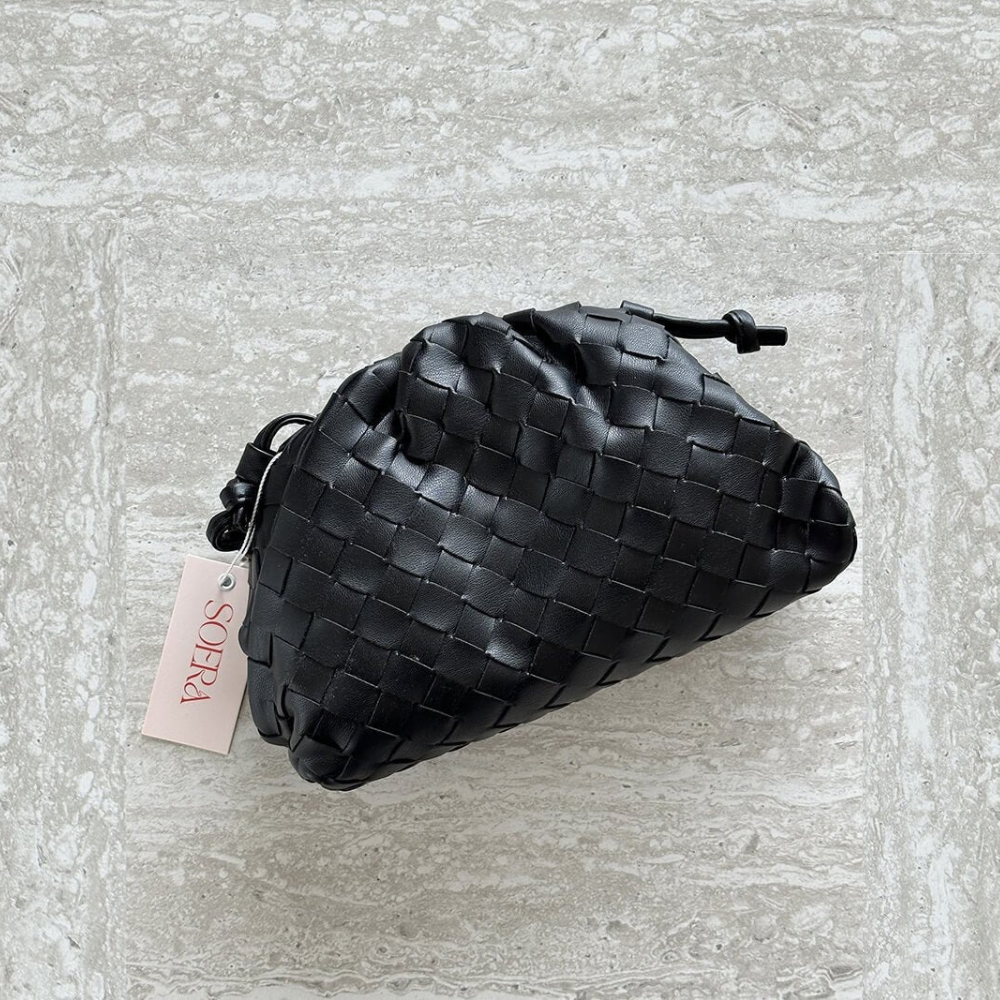 LIDIE BOLSO MINI TRENZADO TIPO POUCH