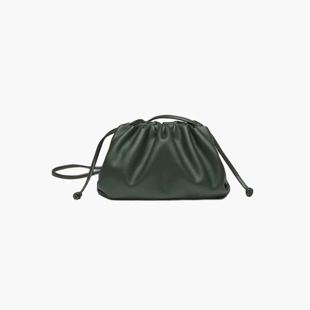 NEREIDA BOLSO TIPO POUCH FRUNCIDO