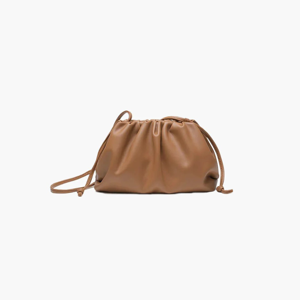 NEREIDA BOLSO TIPO POUCH FRUNCIDO