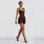 Diane MINI VESTIDO CORSET DRAPEADO