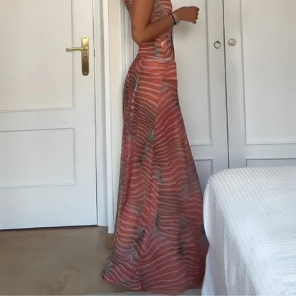 ILARIA CONJUNTO DE FALDA Y BODY TRANSLÚCIDO