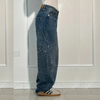 BIANCA JEANS BALLOON CON EFECTO BRILLO