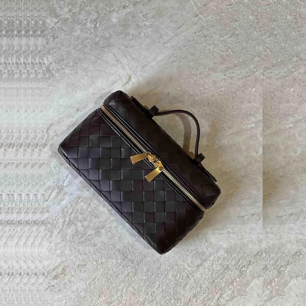 VENEGGA BOLSO BAÚL TRENZADO DOBLE CREMALLERA