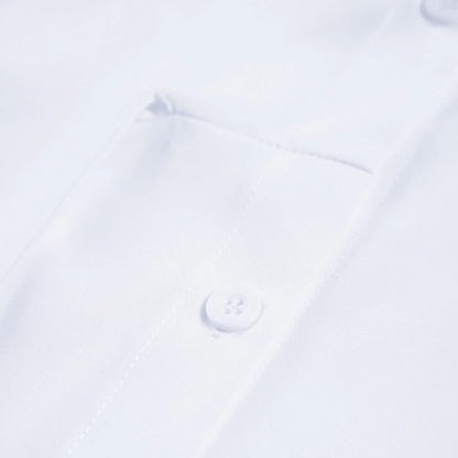 ISABELLA CAMISA LARGA CON BOTONES Y LAZO