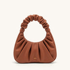 CARLOTA BOLSO FRUNCIDO Piel beige